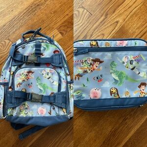 Pottery Barn kids backpack and lunchbox (Toy Story) 🤠 🧑‍🚀 🦖